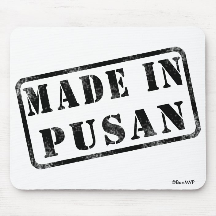Made in Pusan Mousepad