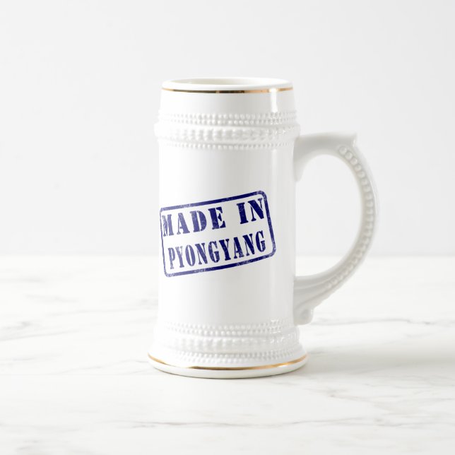 Made in Pyongyang Beer Stein (Right)