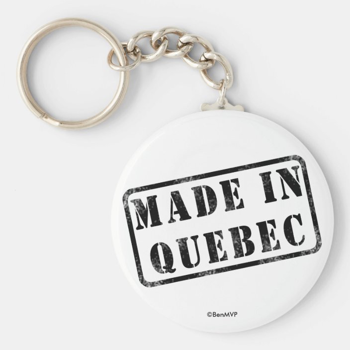 Made in Quebec Keychain