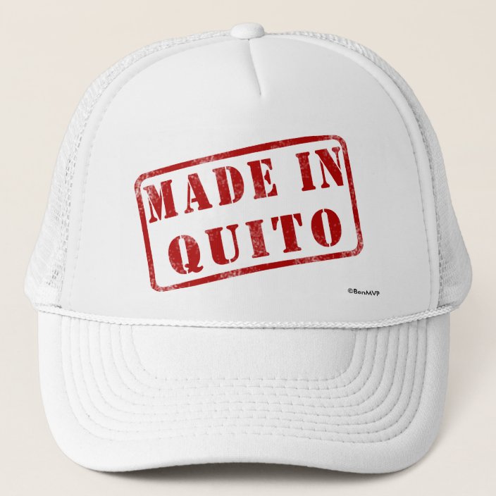 Made in Quito Hat