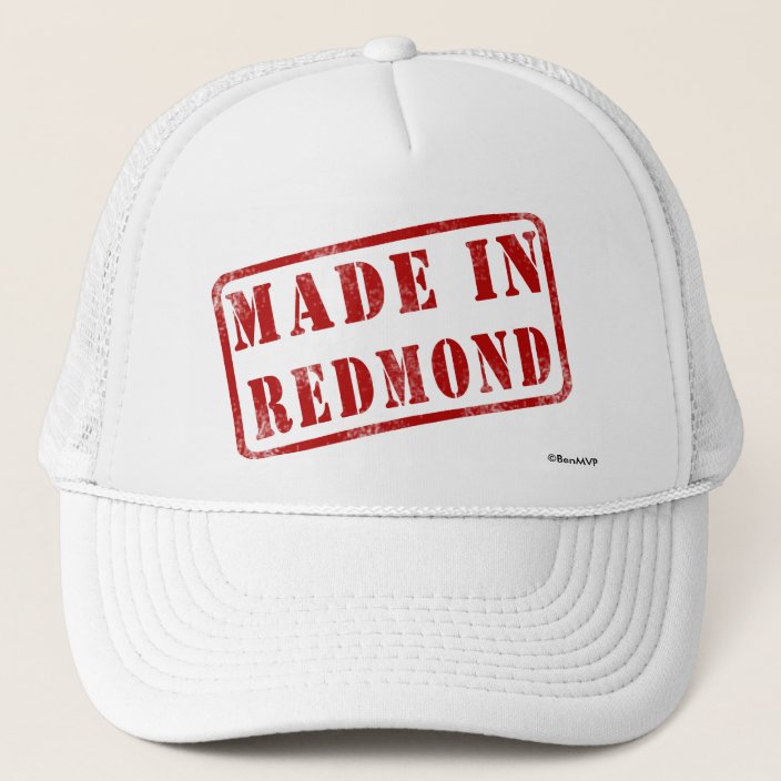 Made in Redmond Hat