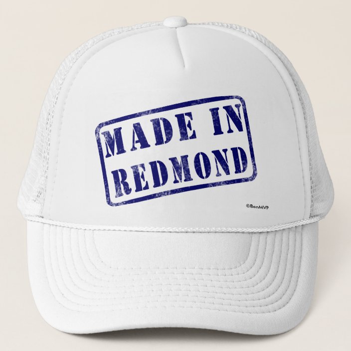 Made in Redmond Trucker Hat