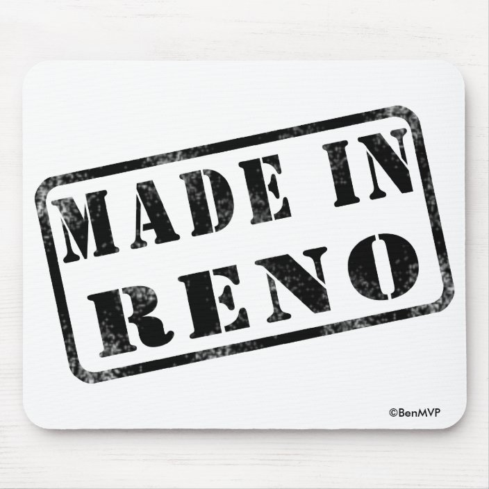 Made in Reno Mousepad