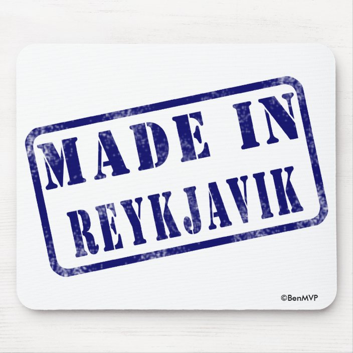 Made in Reykjavik Mousepad