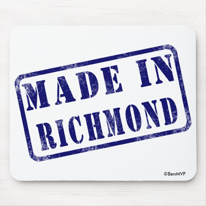 Made in Richmond Mouse Pad