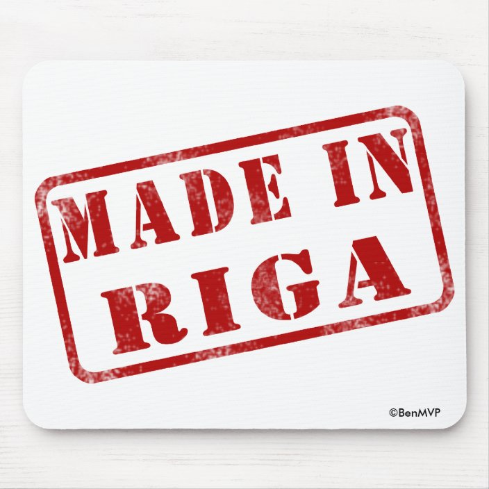 Made in Riga Mousepad