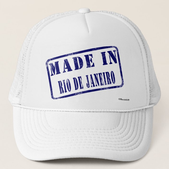 Made in Rio de Janeiro Trucker Hat