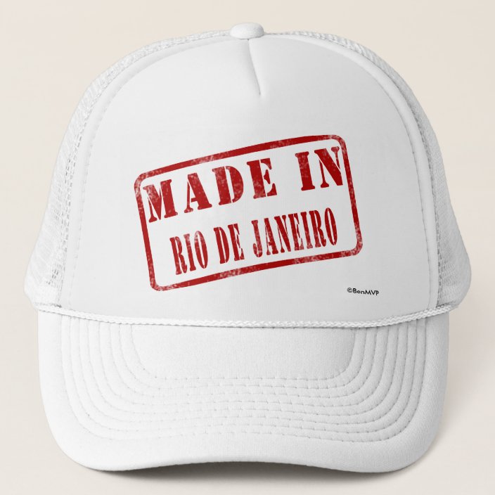 Made in Rio de Janeiro Trucker Hat