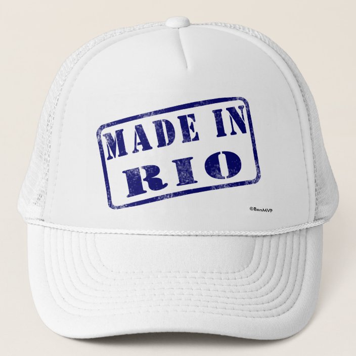 Made in Rio Hat