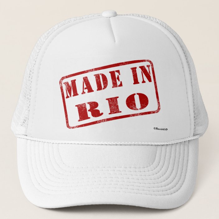 Made in Rio Mesh Hat