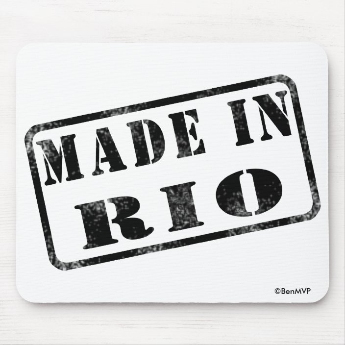 Made in Rio Mouse Pad