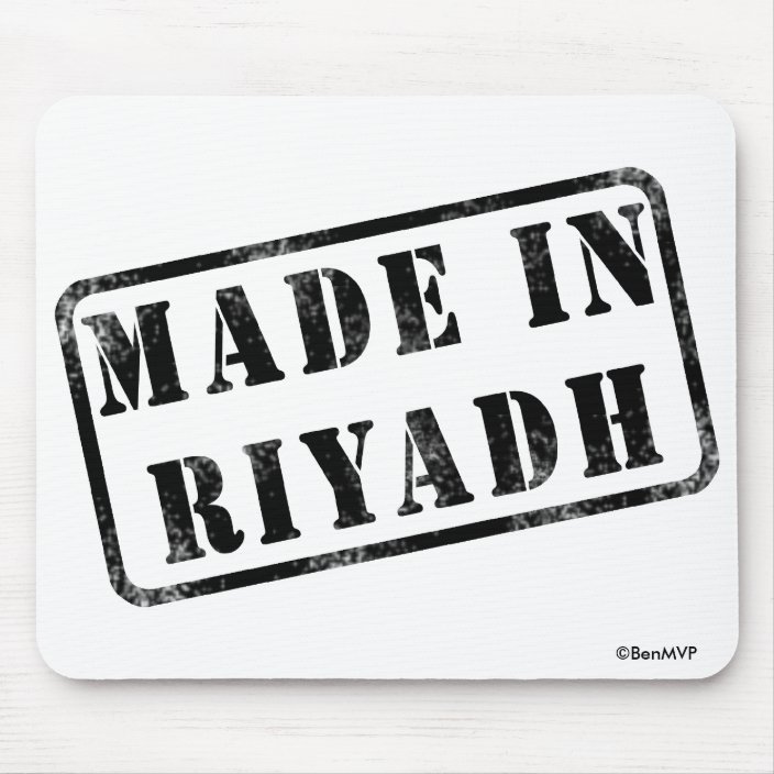 Made in Riyadh Mouse Pad