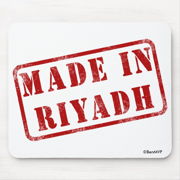 Made in Riyadh Mousepad