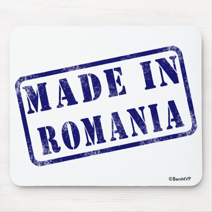 Made in Romania Mouse Pad