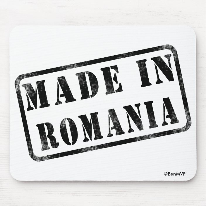 Made in Romania Mousepad