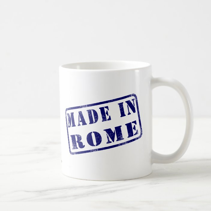 Made in Rome Coffee Mug