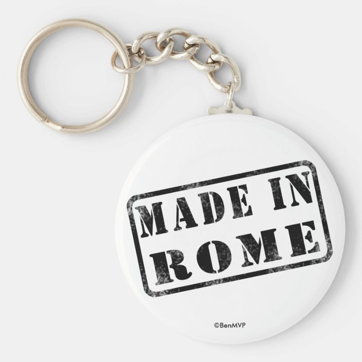 Made in Rome Key Chain