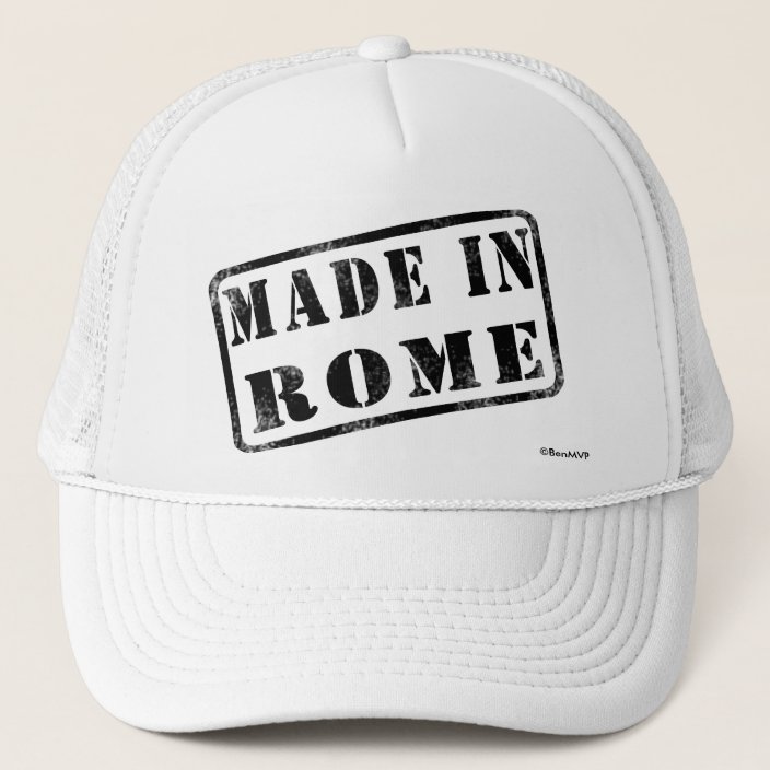 Made in Rome Mesh Hat