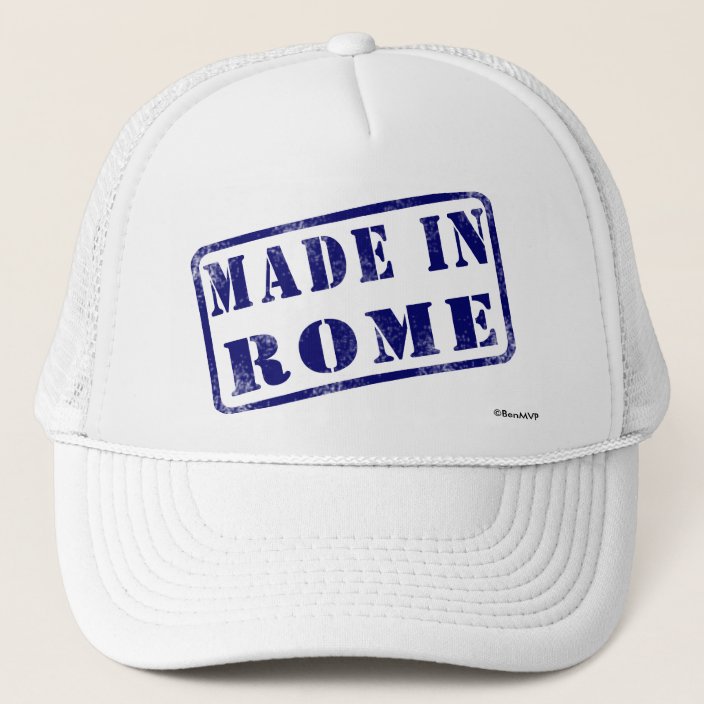 Made in Rome Mesh Hat