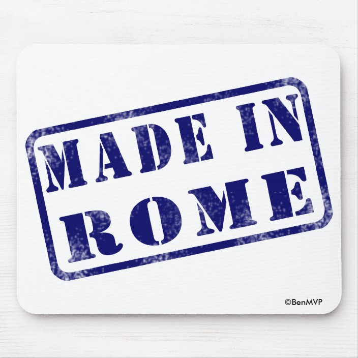 Made in Rome Mouse Pad