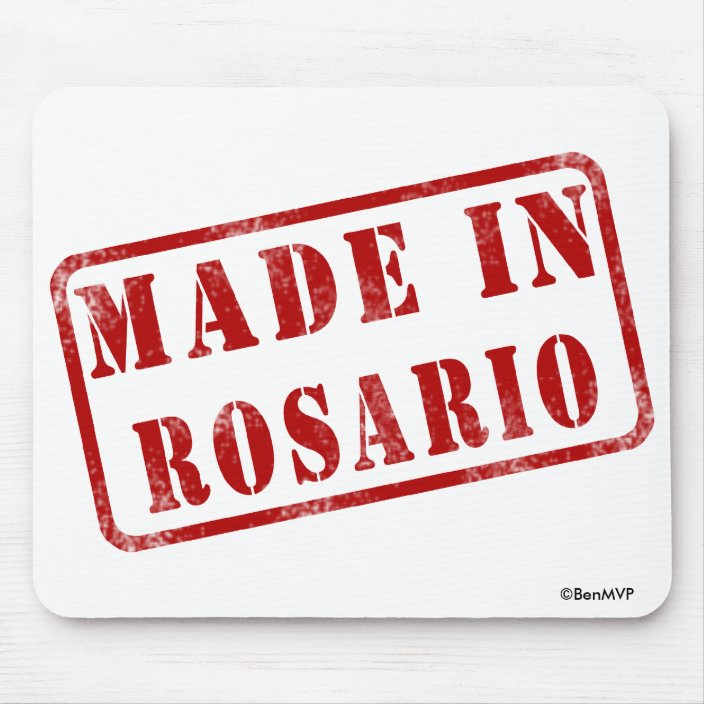 Made in Rosario Mousepad
