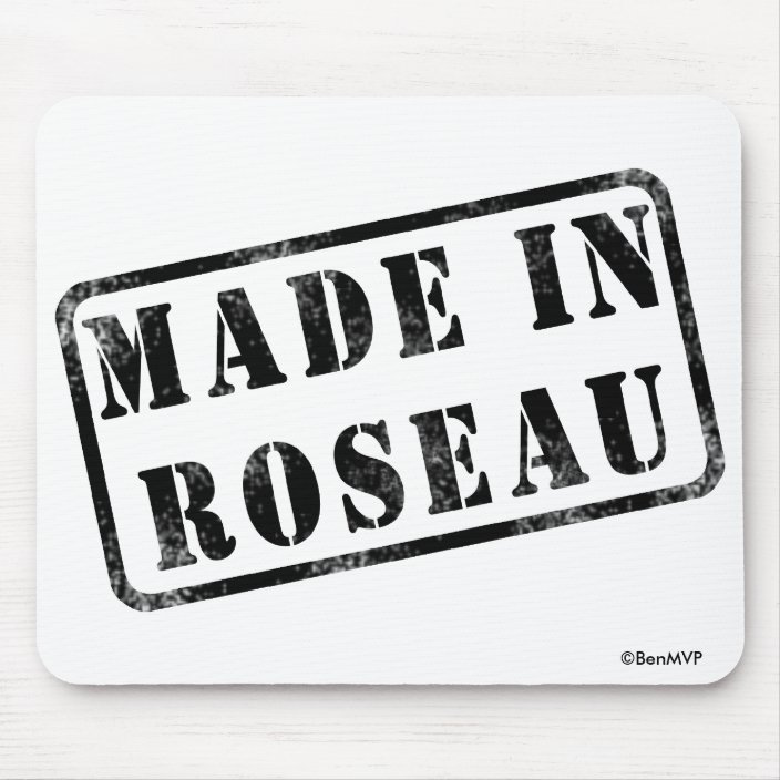 Made in Roseau Mouse Pad