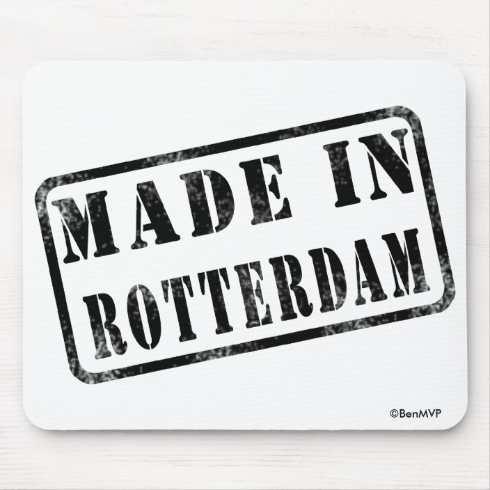 Made in Rotterdam Mouse Pad