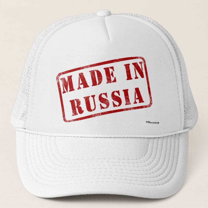 Made in Russia Mesh Hat