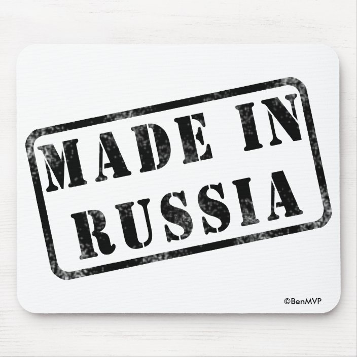 Made in Russia Mousepad