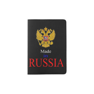 made in russia Passport Holder