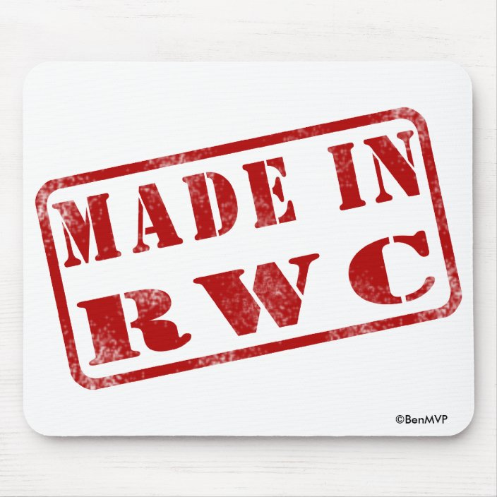 Made in RWC Mouse Pad