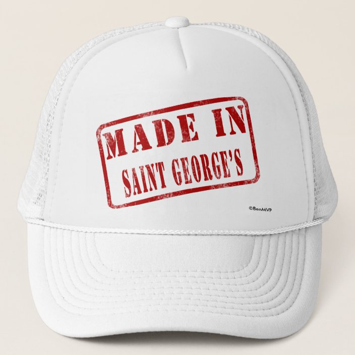 Made in Saint George's Mesh Hat