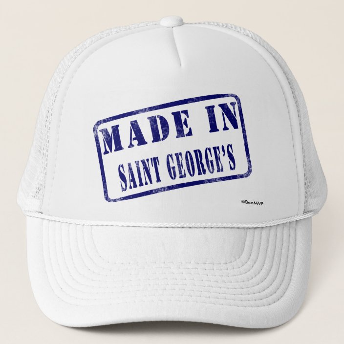 Made in Saint George's Mesh Hat