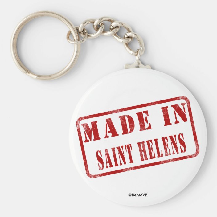 Made in Saint Helens Key Chain