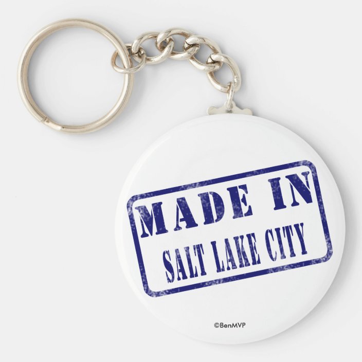 Made in Salt Lake City Keychain