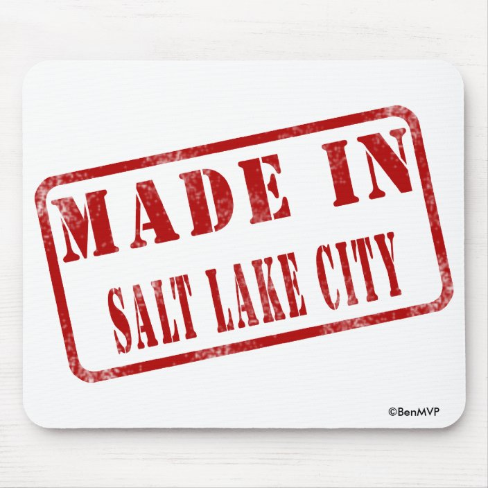 Made in Salt Lake City Mouse Pad