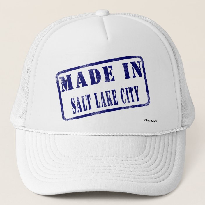 Made in Salt Lake City Trucker Hat