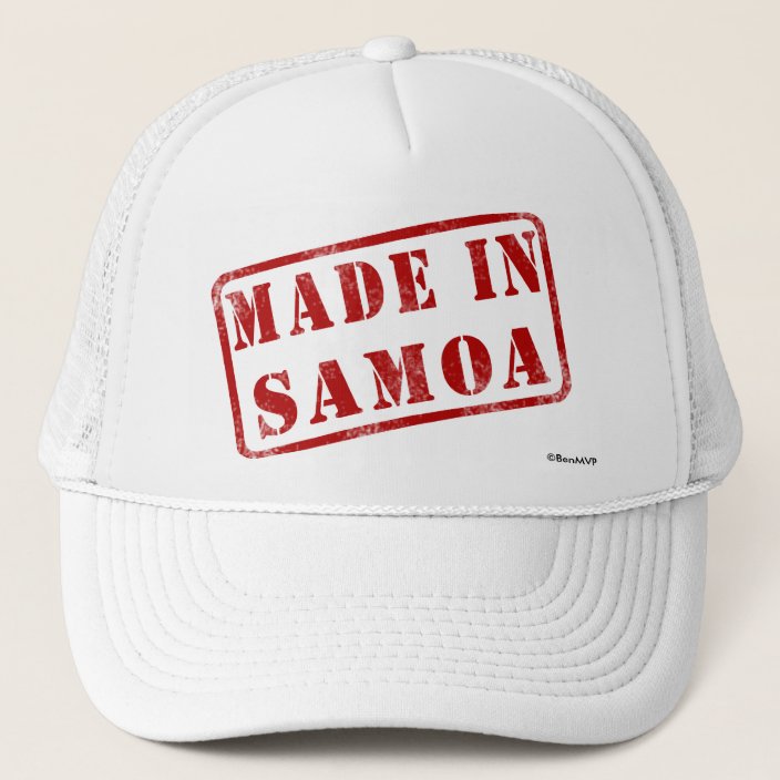 Made in Samoa Hat