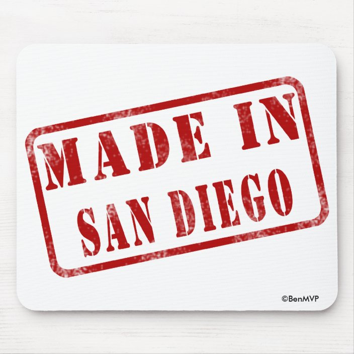Made in San Diego Mousepad