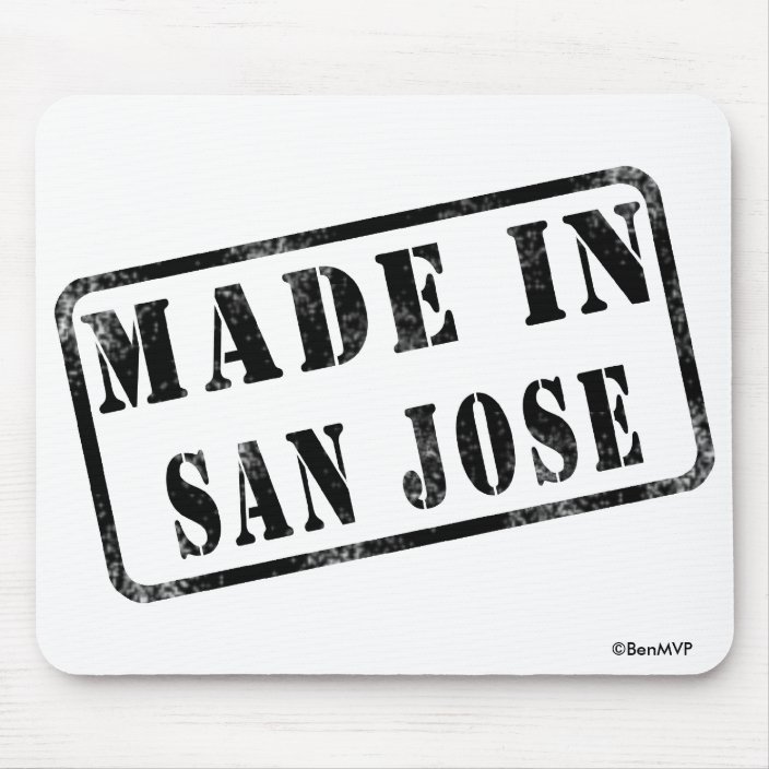 Made in San Jose Mousepad