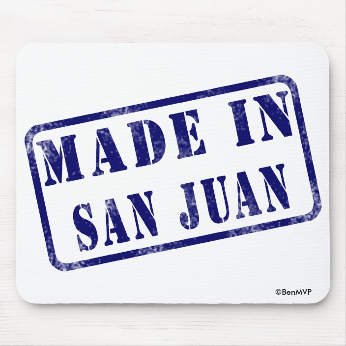 Made in San Juan Mouse Pad