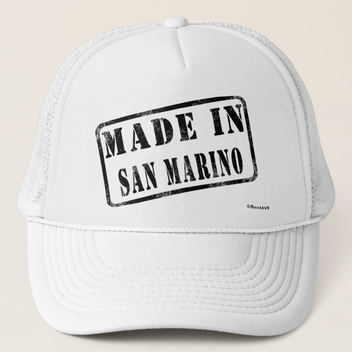 Made in San Marino Hat