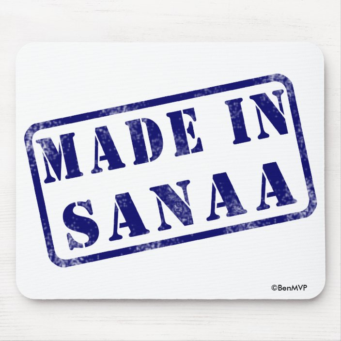 Made in Sanaa Mouse Pad