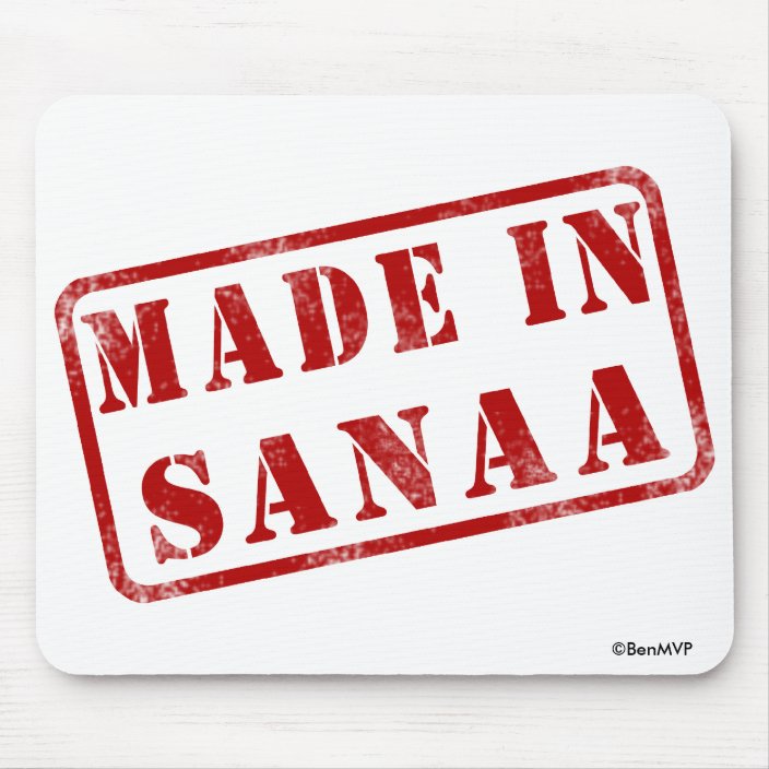 Made in Sanaa Mousepad