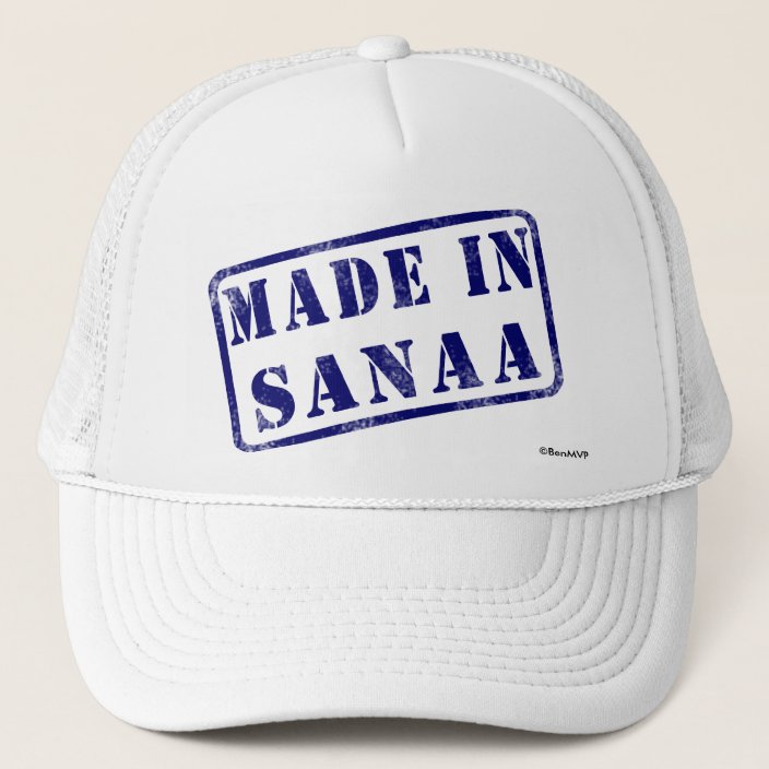 Made in Sanaa Trucker Hat