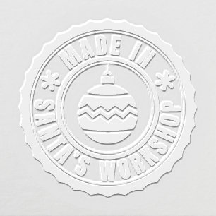 Made In Santa's Workshop Christmas Decoration Embosser