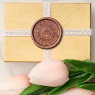 Made In Santa's Workshop Wax Seal Sticker