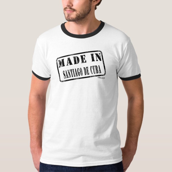 Made in Santiago de Cuba T-shirt