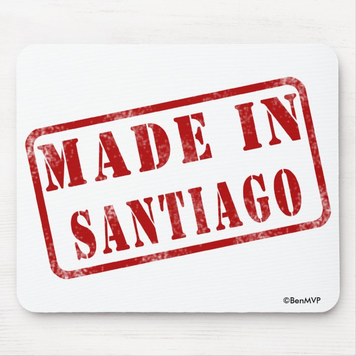 Made in Santiago Mouse Pad