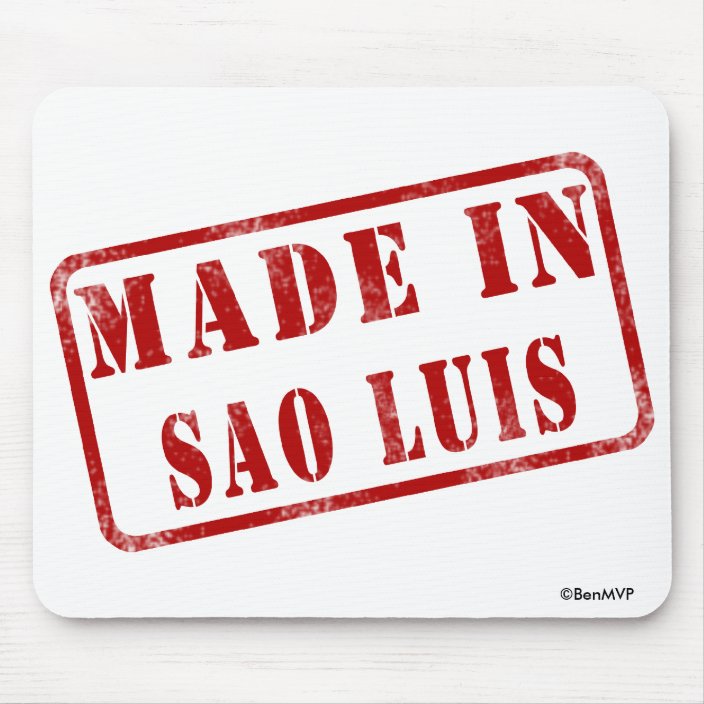 Made in Sao Luis Mousepad